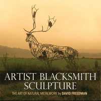 David Freedman Artist Blacksmith Sculpture